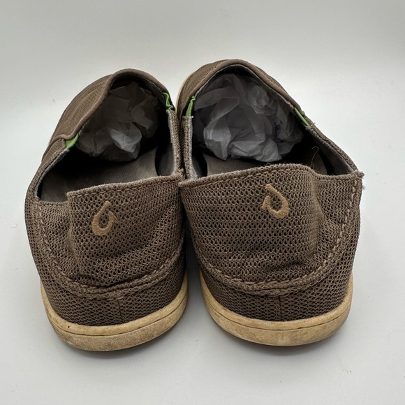 Olukai Men’s Nohea Mesh Slip On Sneakers Size 10 Gray - Picture 5 of 8